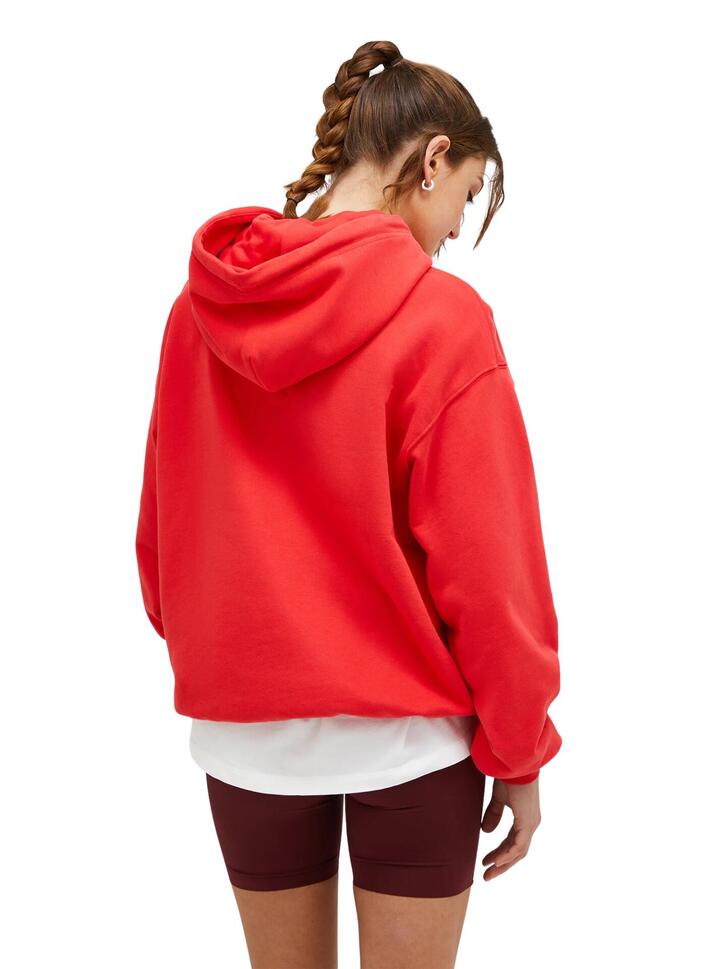 Bluza Peak Performance damska Original Terry Hood czerwona - L