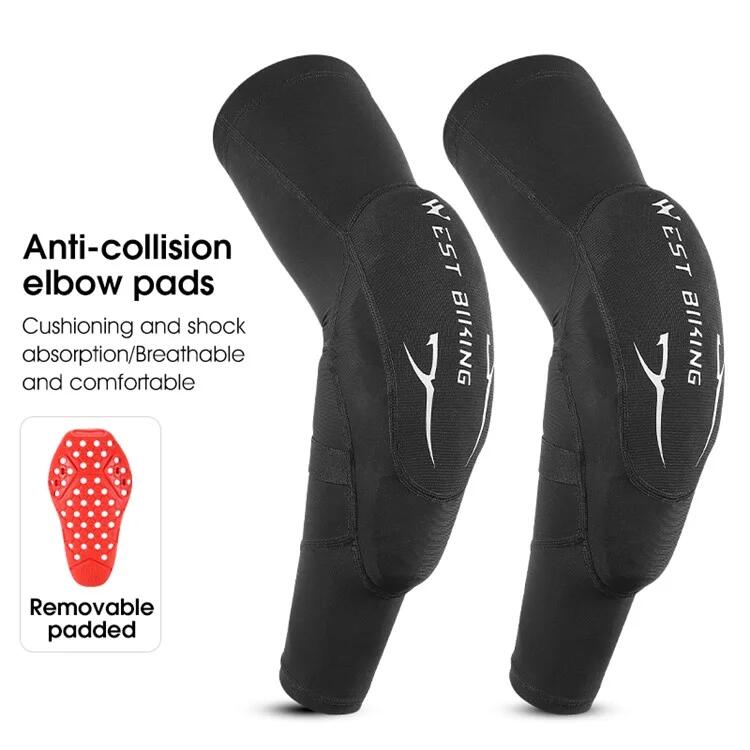 Cycling Schokbeschermende elleboogbeschermers, elastische beschermmanchet 4/7