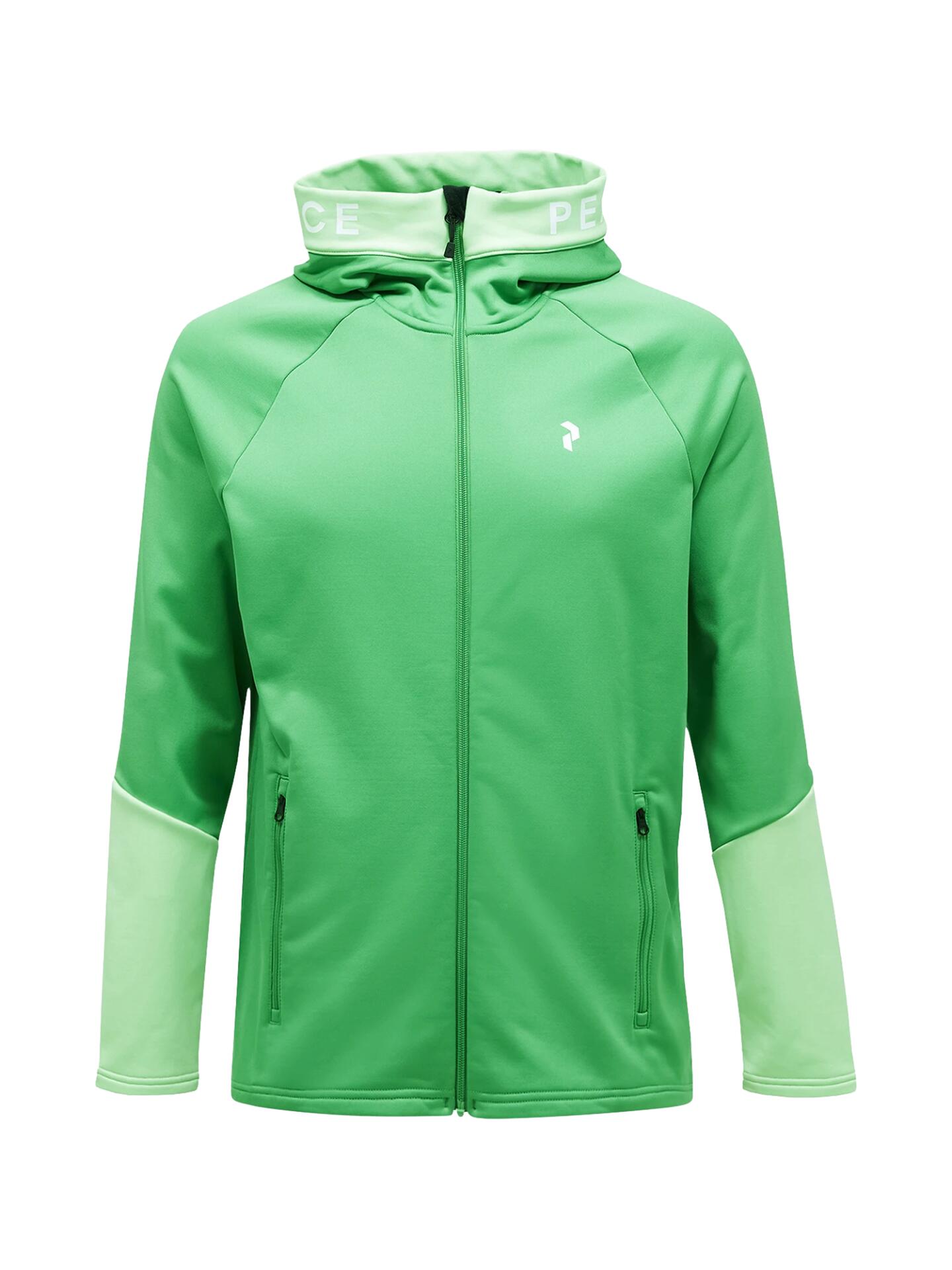 Bluza Peak Performance męska Rider Zip Hood zielona - XXL 3/6