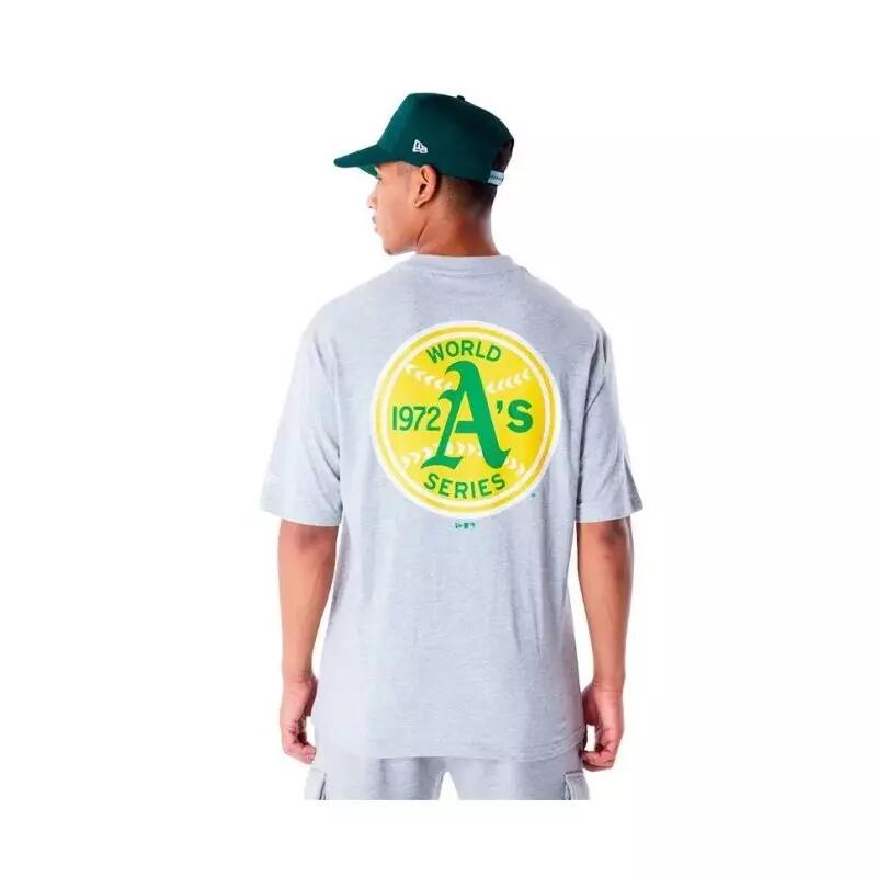 T-Shirt MLB Oakland Athletics New Era World Series Gris 2/2