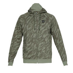 Veste de survêtement Under Armour RIVAL FLEECE CAMO FZ