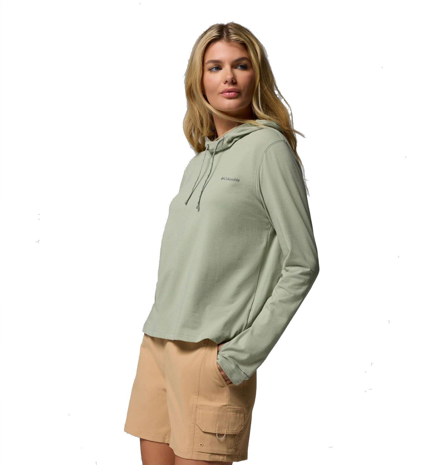 T Shirts Et Chemises Femme - COLUMBIA Sun Trek L/S Hooded W- Safari 3/6