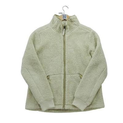 Tweedehands - dames sherpa tnf beige fleece jas - als nieuw