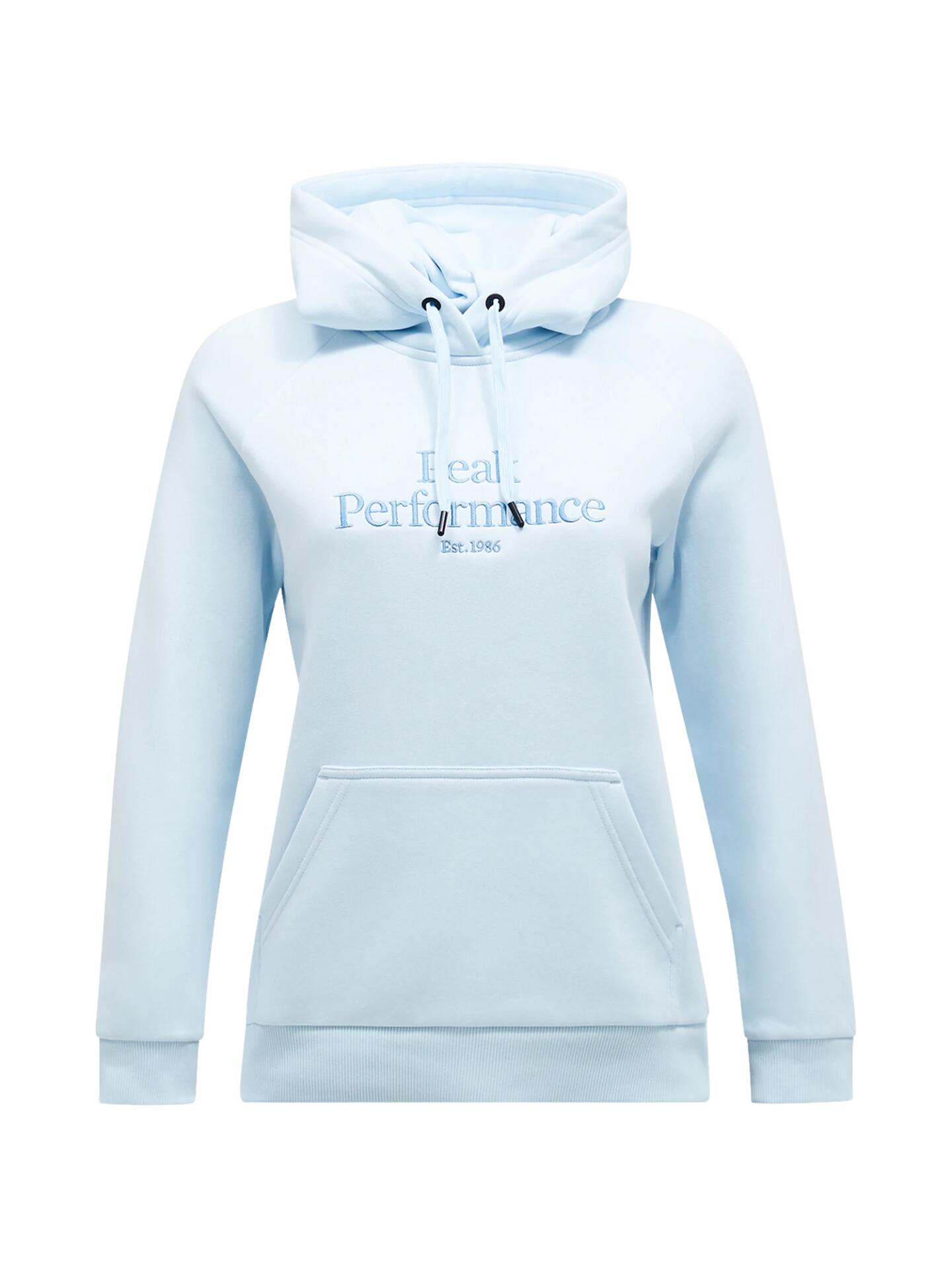 Bluza Peak Performance damska Original Hood niebieska - XS 3/6