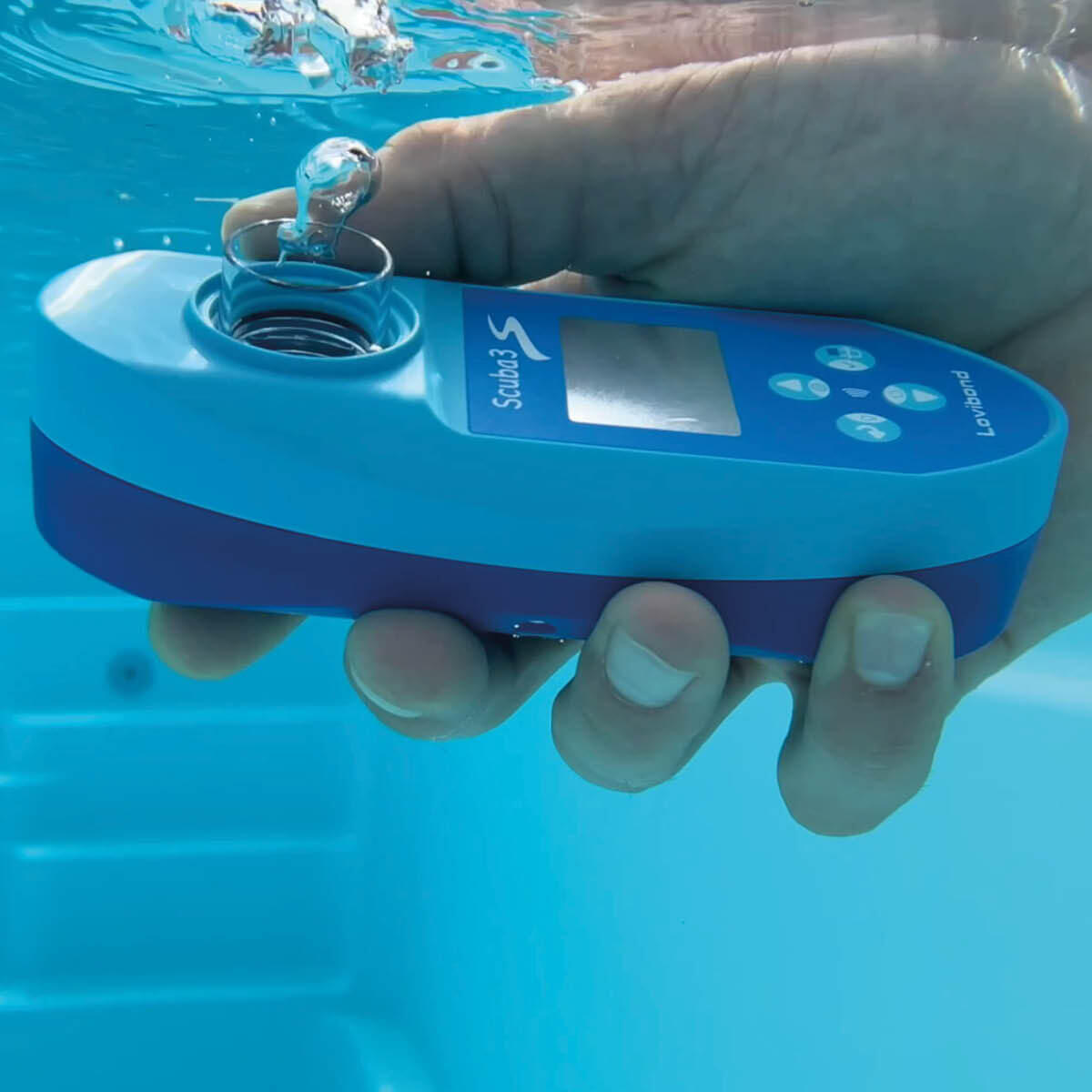 Fotómetro piscina Scuba 3S Lovibond 11 parámetros fosfatos app NFC 3/6