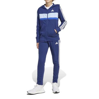 Trainingspak essentials tiberio 3-stripes blauw - ji6035