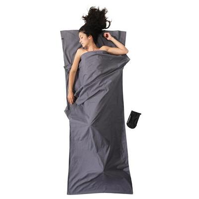 Cocoon travelsheet 100% cotton elephant grey – comfort