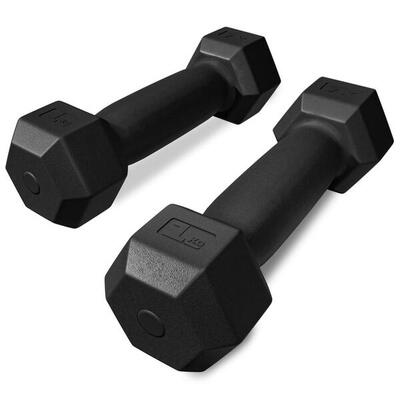 Bitumen dumbbell set trex sport tx-001cd 2×1 kg krachttraining
