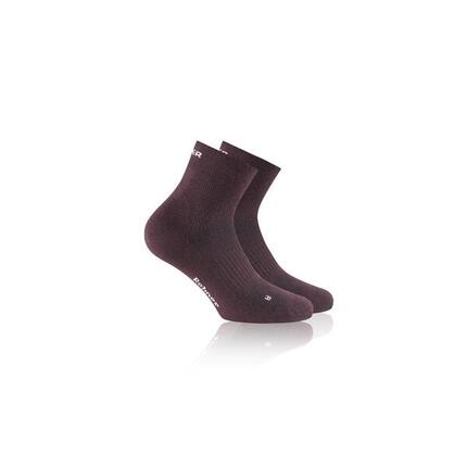 Chaussettes randonnée Dynamic Merino Quarter l/r rouge
