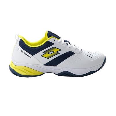LOTTO DA PADEL DONNA COLORE BIANCO BLU GIALLO WHITE