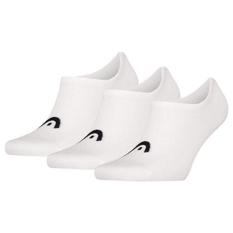 HEAD Head All Sports Meias Brancas Invisíveis 3 Pares