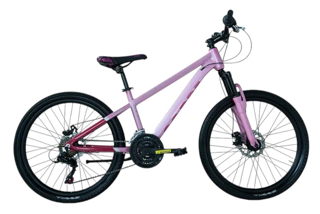 COPPI Coppi MTB 24 Crossback Rosa: Mountain Bike Muscolare per Bambina | 21 Velocità
