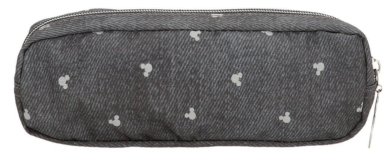 Estuche chica Disney Mickey studs 7cm negro 2/6