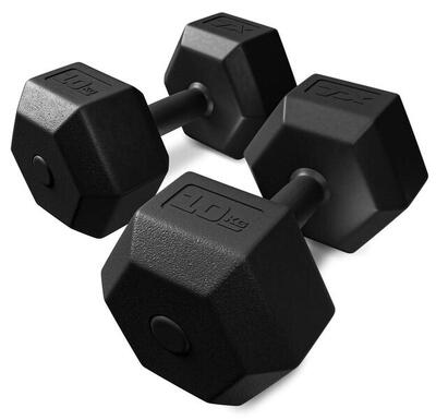 Bitumhanteln Set für Krafttraining Trex Sport 2×10 kg