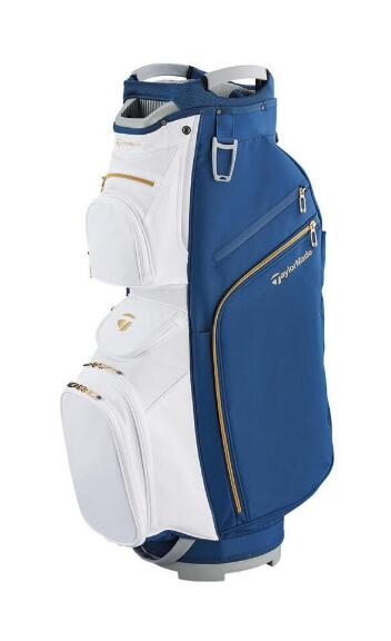 TAYLORMADE TaylorMade Wahine Cart 24 Bolsa de Golf para Carrito, Navy/Blanco