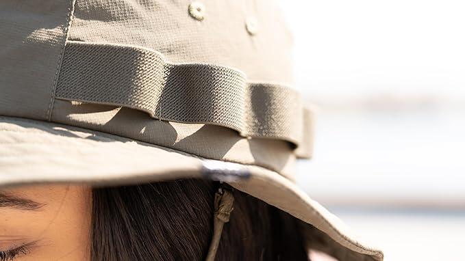 Chapeau - UPF50 / Imperméable - Tailles S/M et L/XL (Vert) 5/6