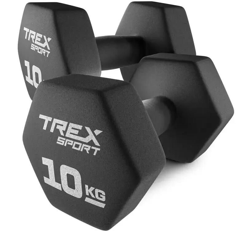 Комплект неопренови дъмбели TX-100VD 2×10 кг