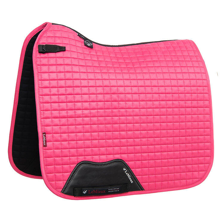 Tapis de Selle Suède Dressage Watermelon taille cheval / full