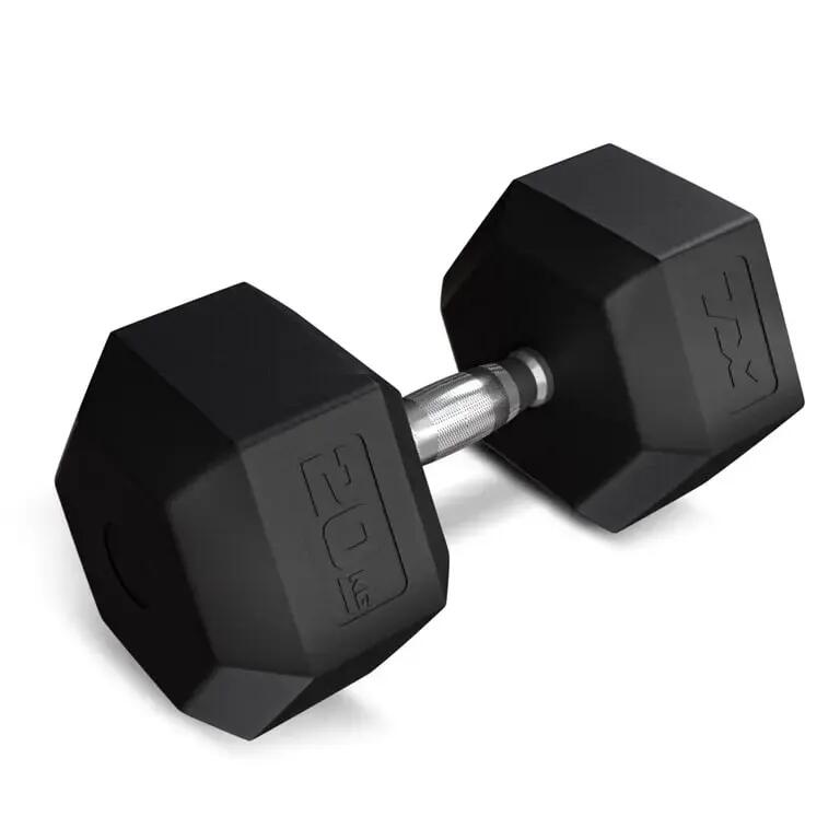 Гумирирана стоманена гира за силови тренировки Trex Sport 1x20kg