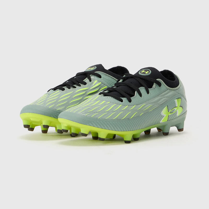Ghete de fotbal UA Magnetico Pro 4 FG Verde silice