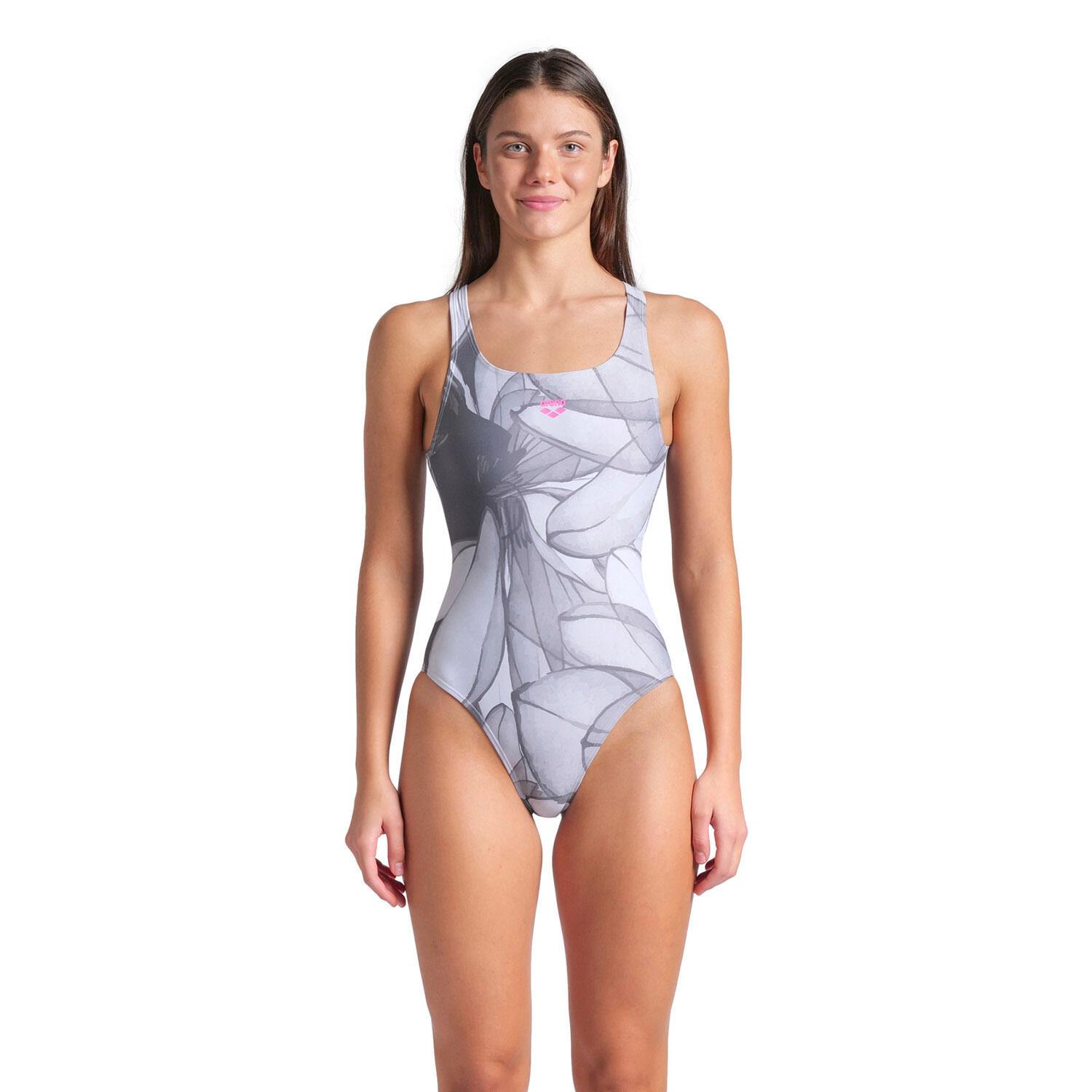 ARENA Dámské plavky Arena Feel Seabed O Back Swimsuit