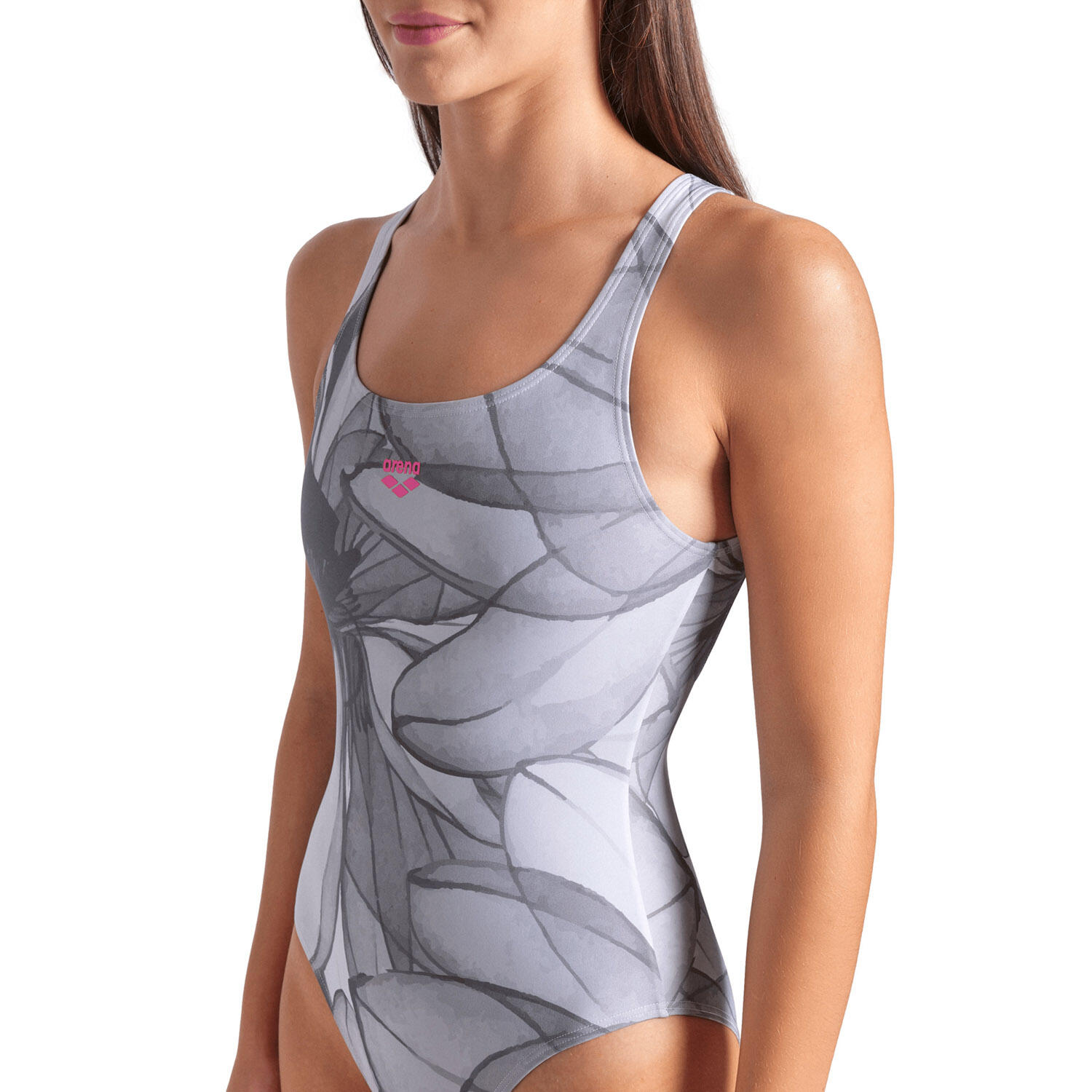 Dámské plavky Arena Feel Seabed O Back Swimsuit 4/7