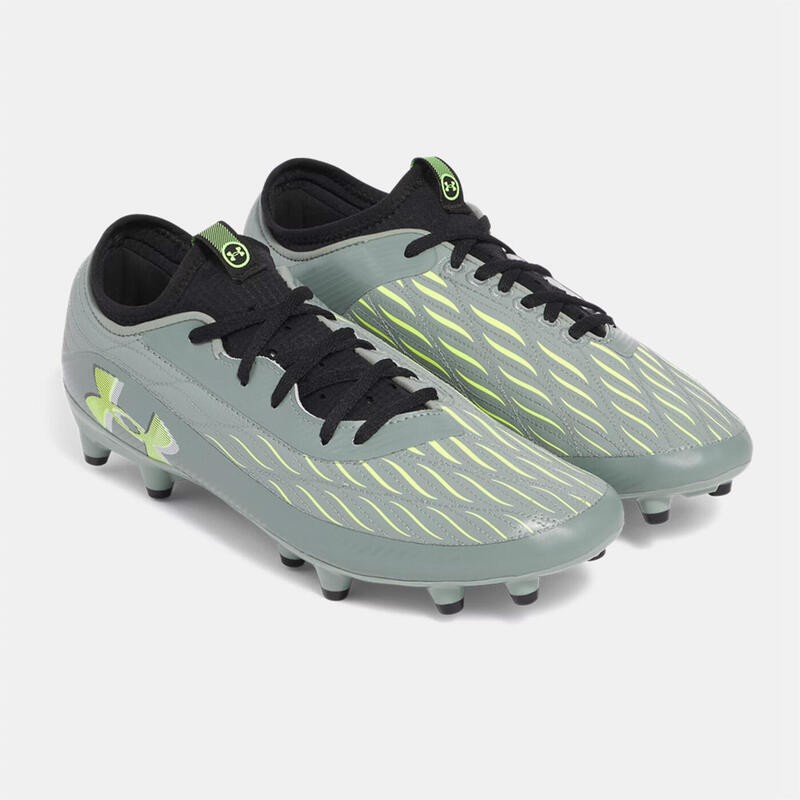 Crampoane Under Armour Magnetico Select 4 FG Verde Silice