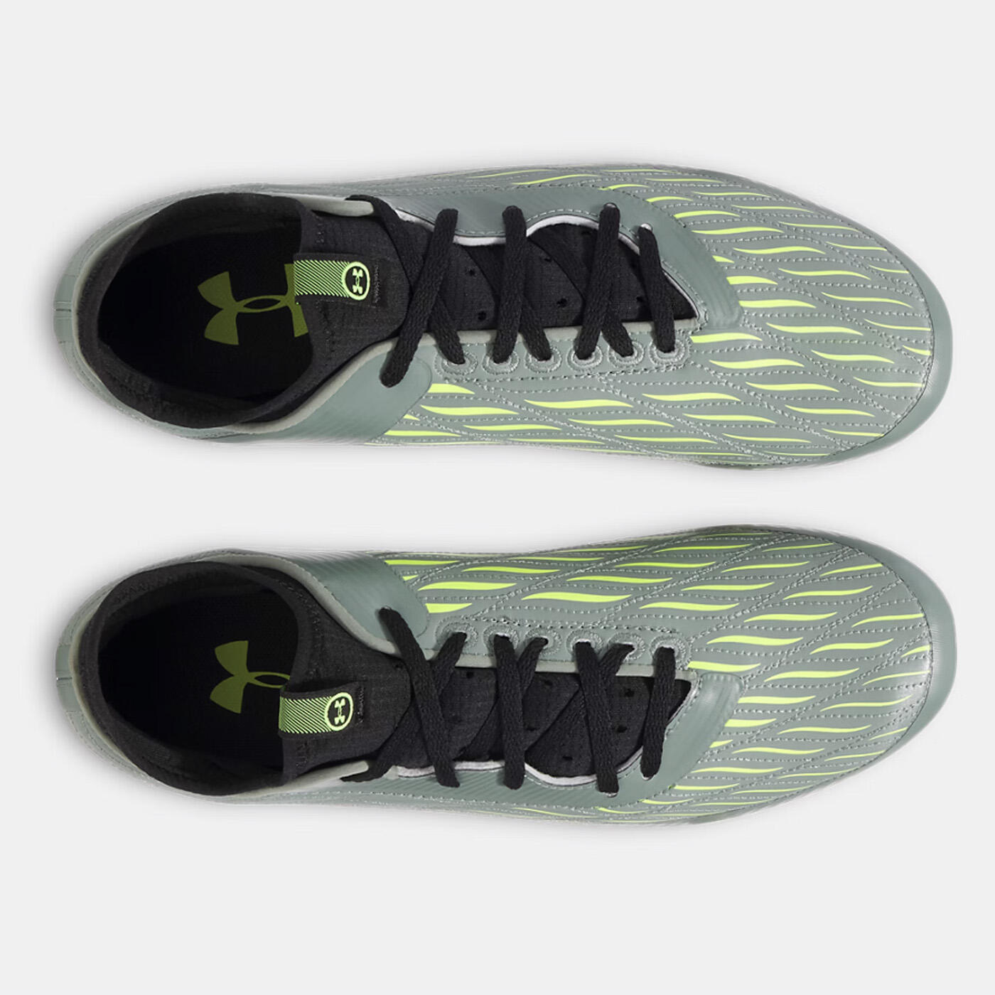Scarpe da Calcio Under Armour Magnetico Select 4 FG Verde silice 4/5