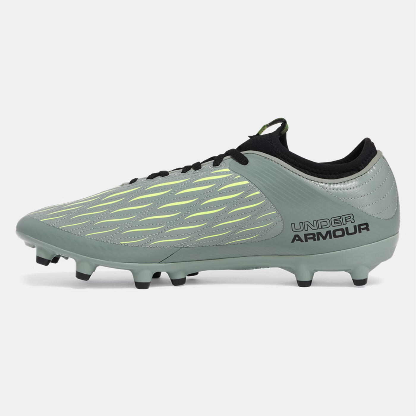 Scarpe da Calcio Under Armour Magnetico Select 4 FG Verde silice 3/5