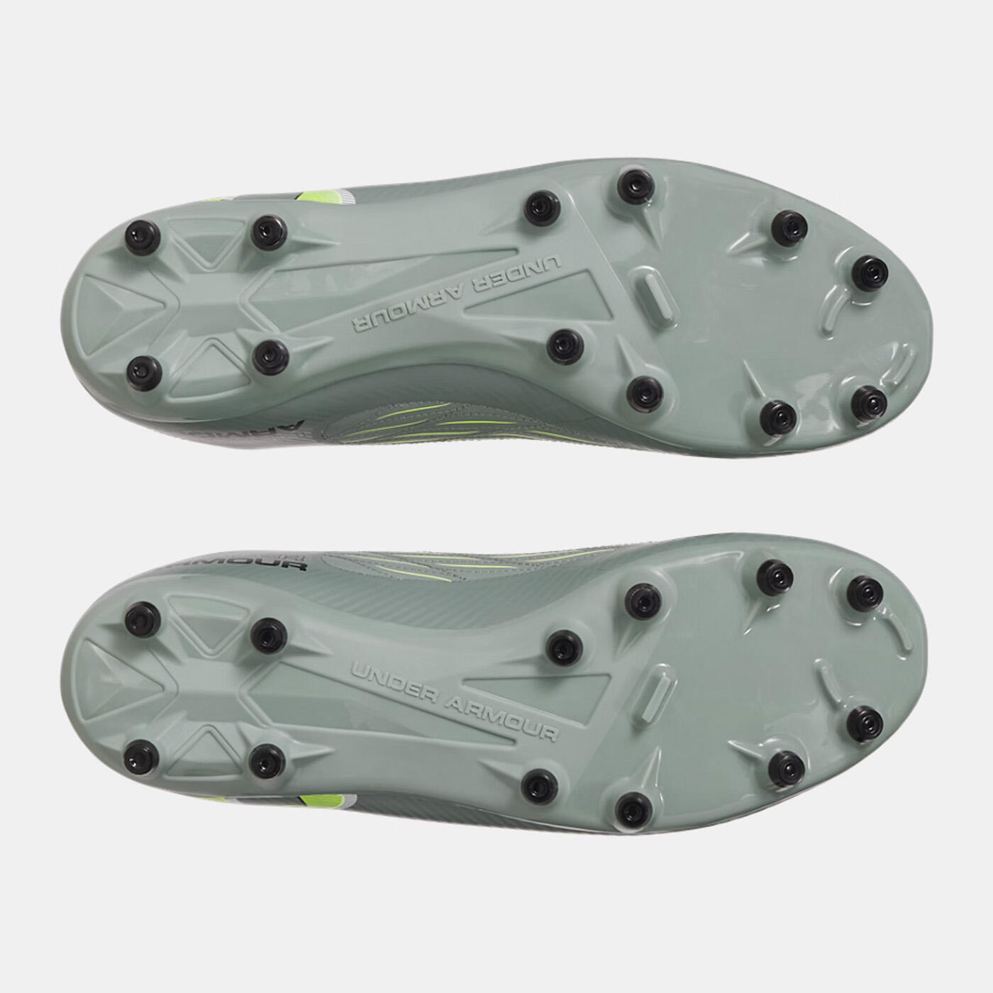 Scarpe da Calcio Under Armour Magnetico Select 4 FG Verde silice 2/5