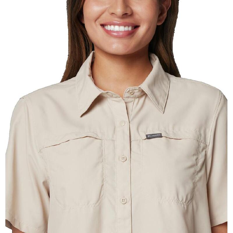Chemise Femmes Columbia Courtes Ridge 3.0 beige