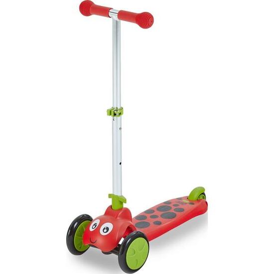 Scooter a 3 ruote per bambini SCOOTIE BUG SPOT Rosso