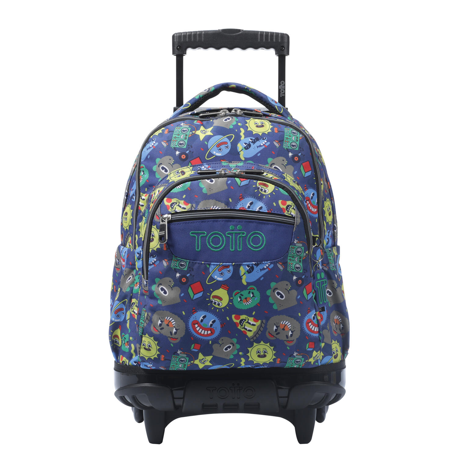 TOTTO Totto  Mochila Renglones - Tello Azul grande