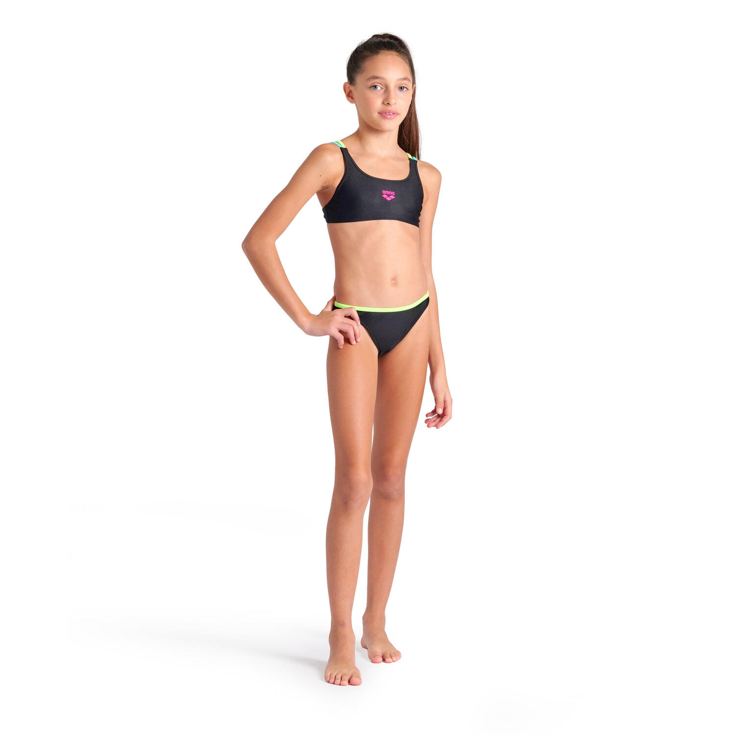 Maillot de bain deux-pièces Fille - Solid 3/5