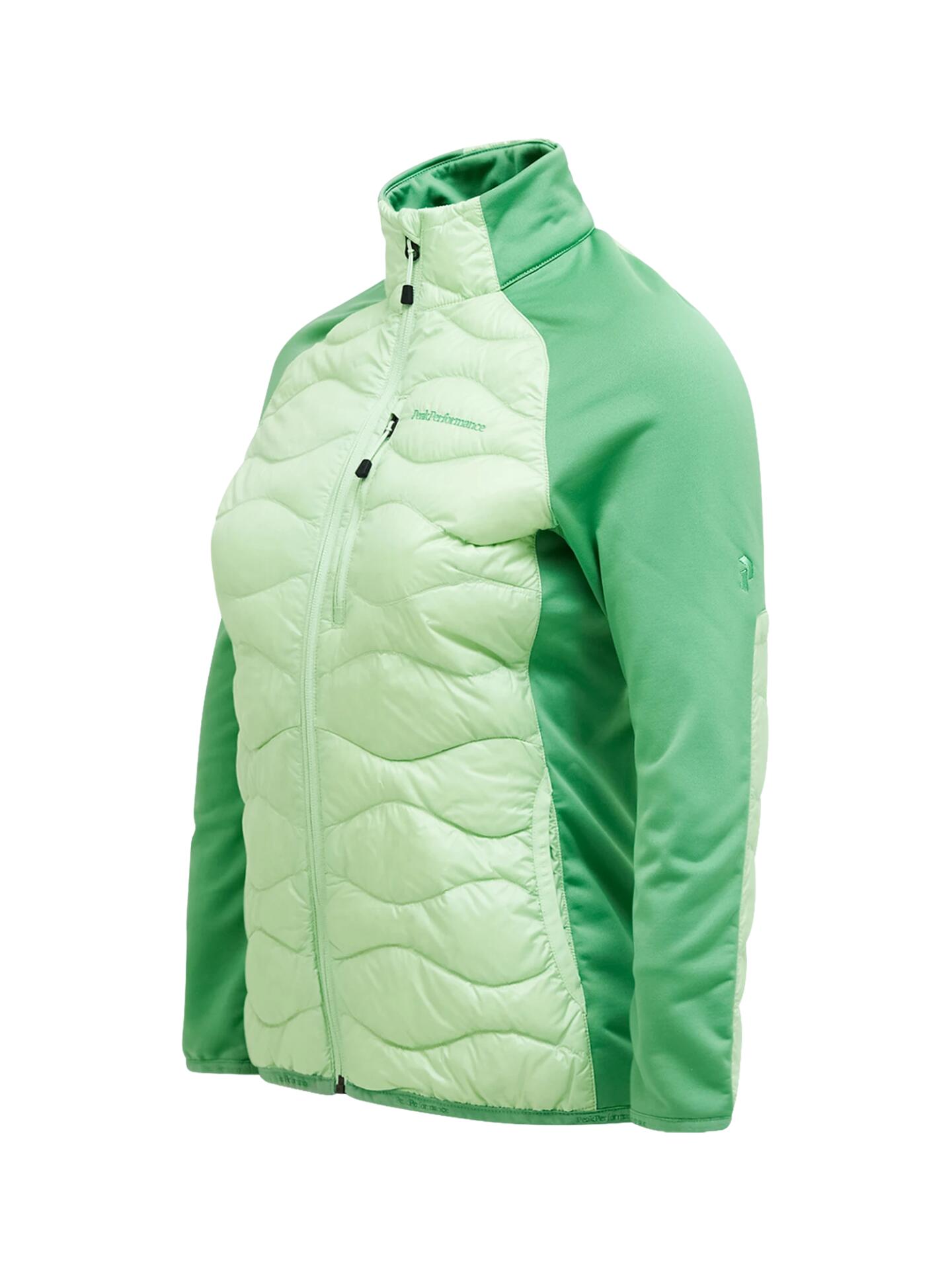 Kurtka Peak Performance puchowa damska Helium Down Hybrid Jacket zielona - L 5/6
