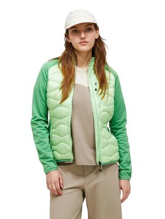 Kurtka Peak Performance puchowa damska Helium Down Hybrid Jacket zielona - L