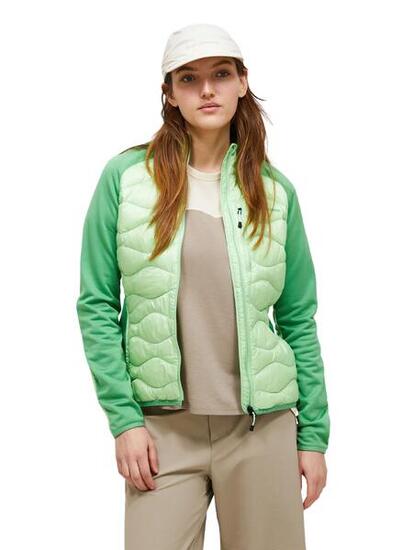 Kurtka Peak Performance puchowa damska Helium Down Hybrid Jacket zielona - L