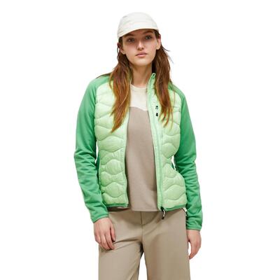 Kurtka Peak Performance puchowa damska Helium Down Hybrid Jacket zielona - L