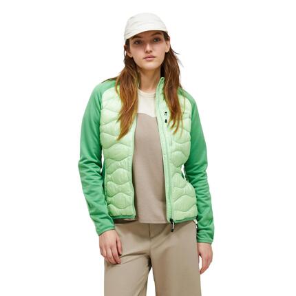 Kurtka Peak Performance puchowa damska Helium Down Hybrid Jacket zielona - L