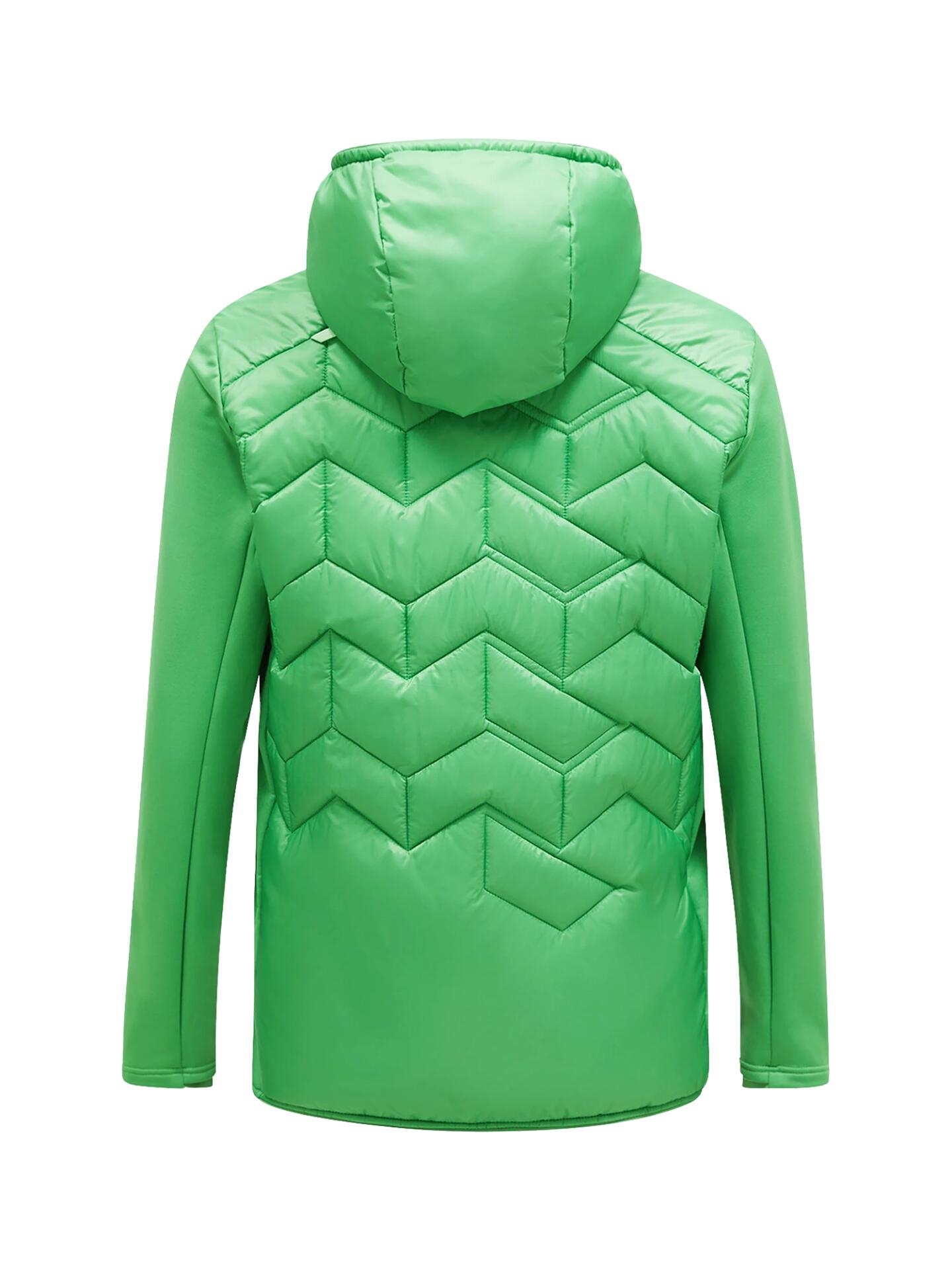 Kurtka Peak Performance męska Elevate Liner Hybrid Hood Jacket zielona - L 4/6