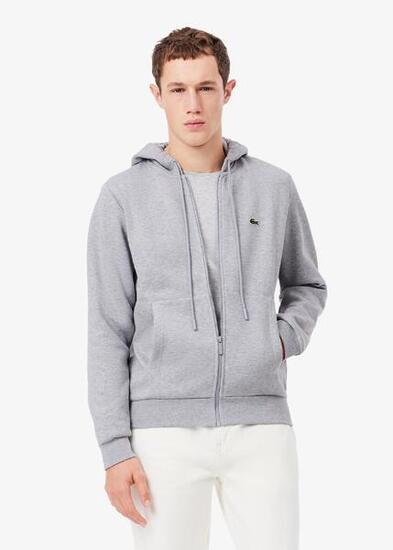 Sweat zippé à capuche Lacoste - Homme