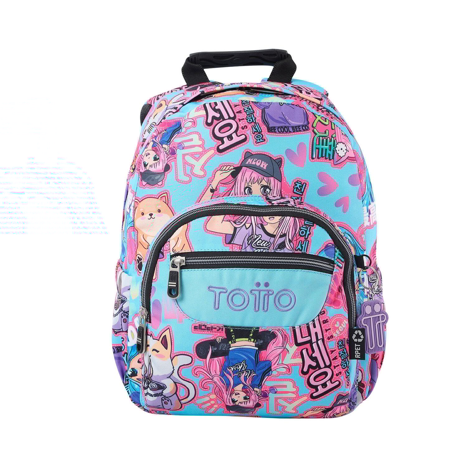 TOTTO Totto  Mochila Tempera - Egreth Multicolor pequeño
