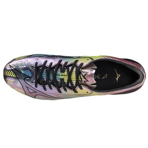 Chaussures de football Mizuno Afla Ii Japan FG jaune 3/4