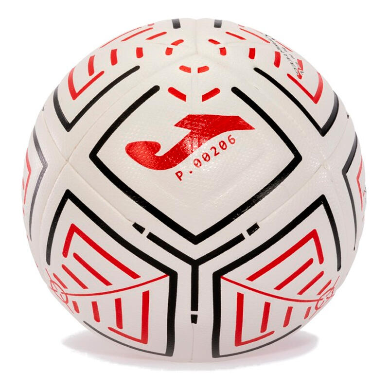 Balón Fútbol Joma Uranus II Blanco/Rojo T-5 2/2