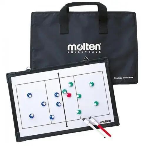 MSBV Volleybal Tactiekbord (Wit/zwart) Einheitsgröße 4/6