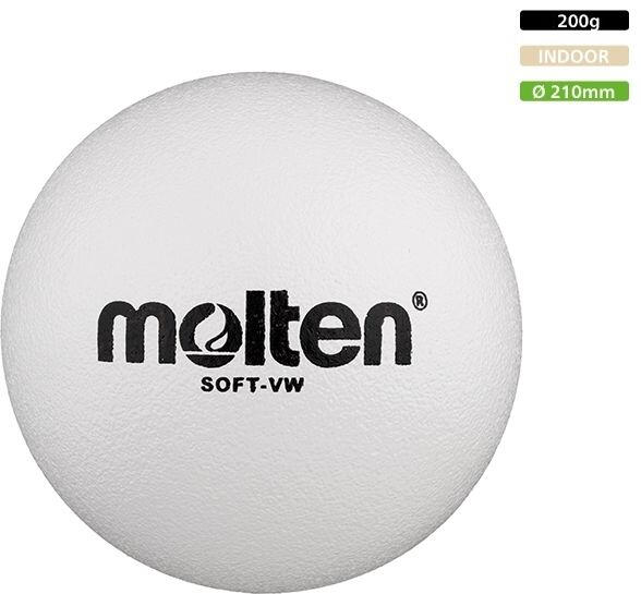 Bola de espuma MOLTEN 21 cm para crianças - material seguro 3/3