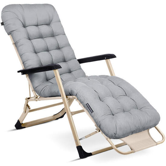 Leżak turystyczny plażowy składany z poduszką Sofotel