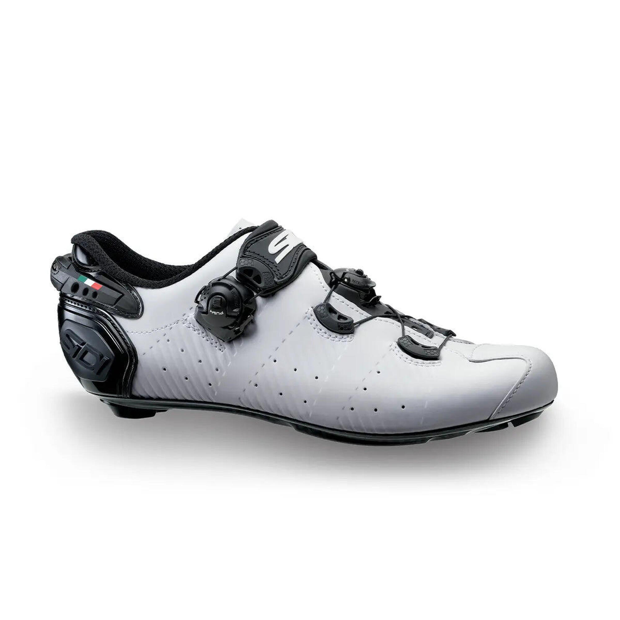 Sidi - Chaussures Wire 2s Blanc/noir - Chaussures De Vélo - Noir - 38 - Decathlon