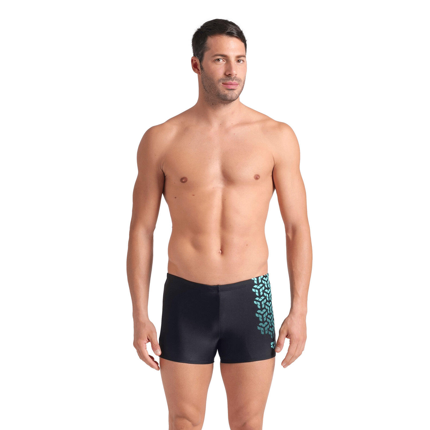 Arena - Short De Natation Homme - Kikko V - Maillot De Bain 1 Pièce - Bleu|noir - 100 Cm - Decathlon