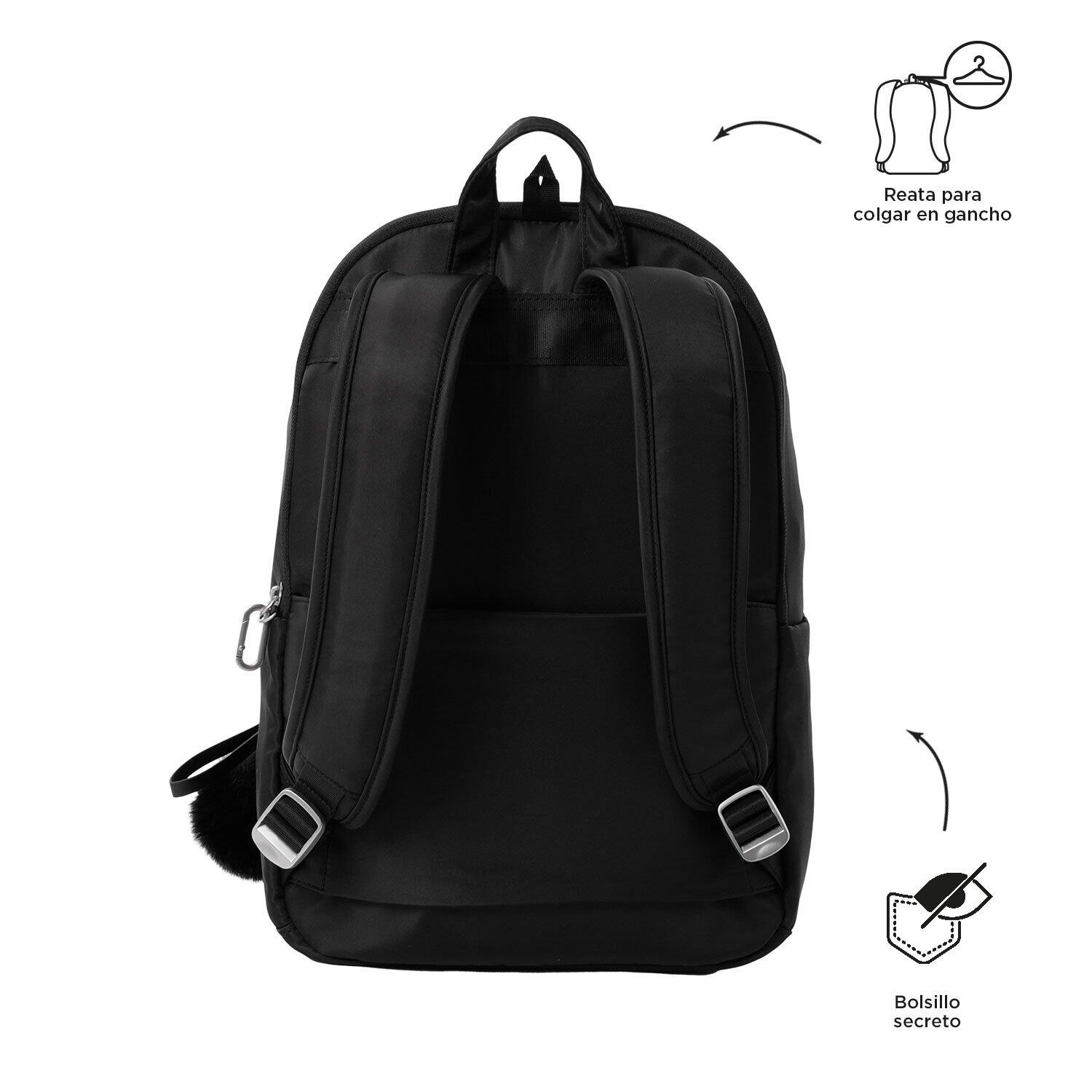 Totto  Mochila Adelaide 3 2.0 - Negro Negro Grande 4/5